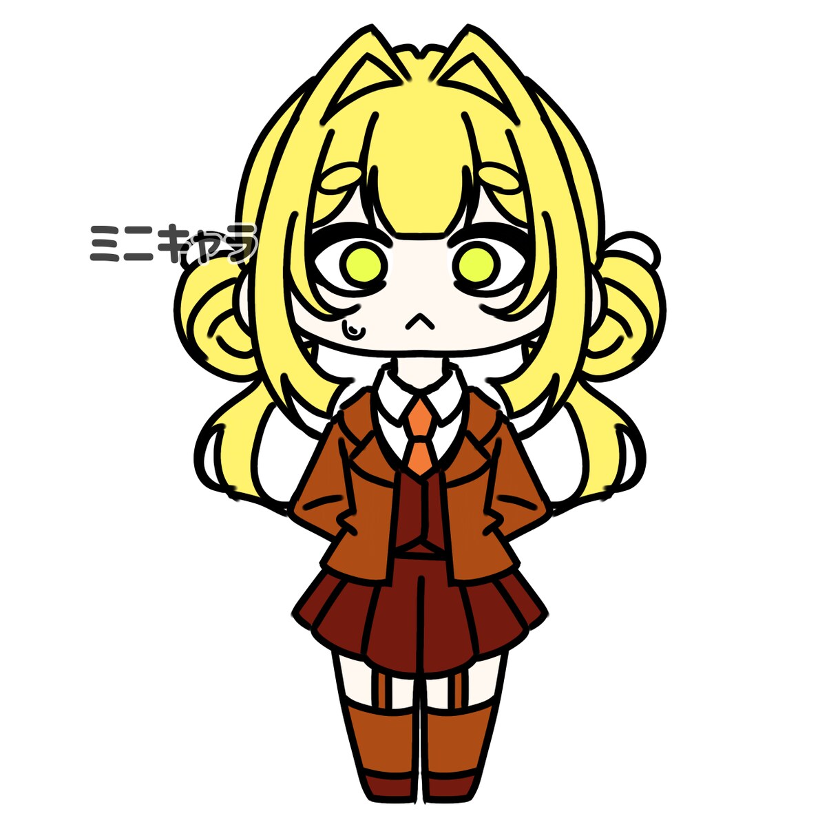 一枚絵・アイコン・コテキャなどを承ります キャッチコピー：可愛い×かっこいい子をよく描きます イメージ3