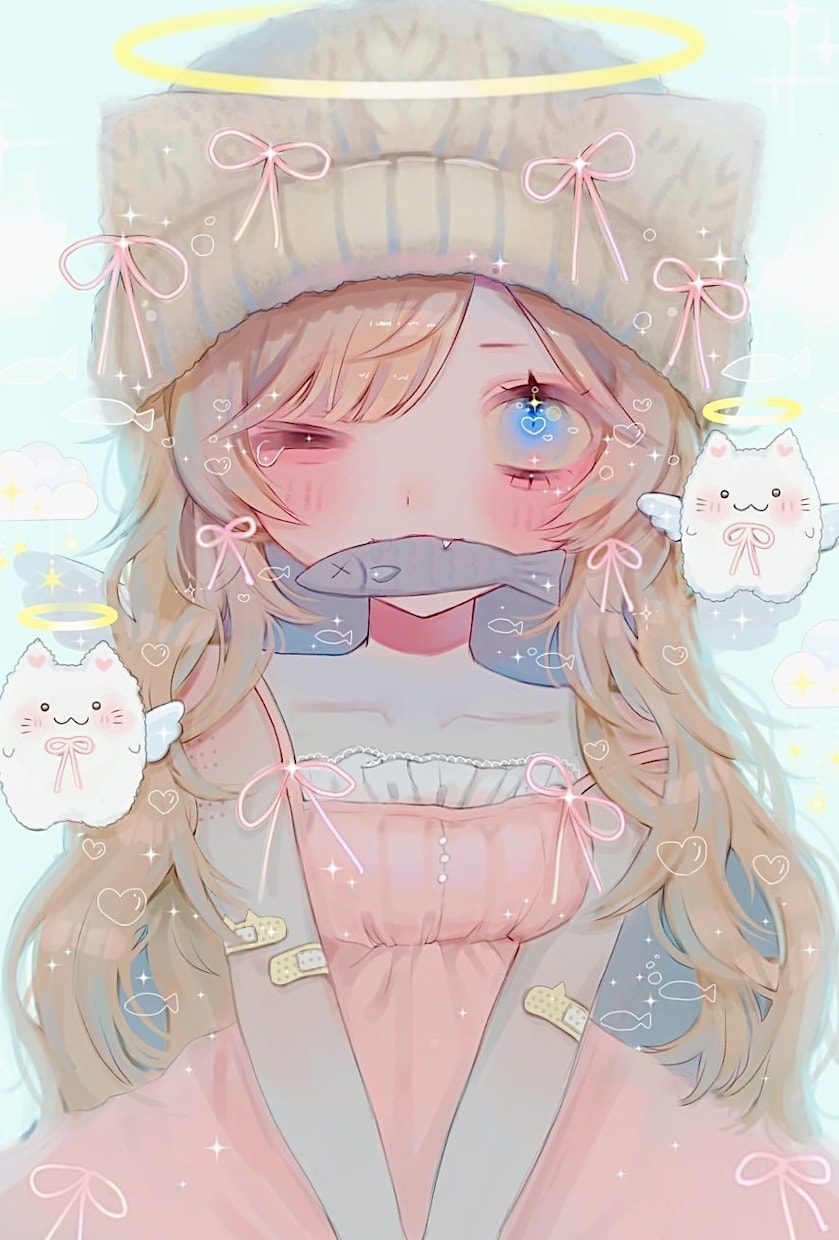 キラキラかわいいアイコン作成します 依頼者様のご希望に沿って、可愛いイラストアイコンを作成します イメージ4