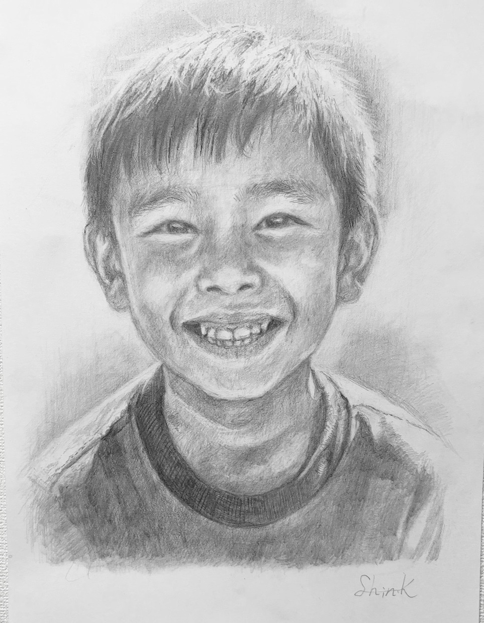 リアル鉛筆画　写真から心に残るものを制作します 思い出に残る一枚を残しませんか。 イメージ1