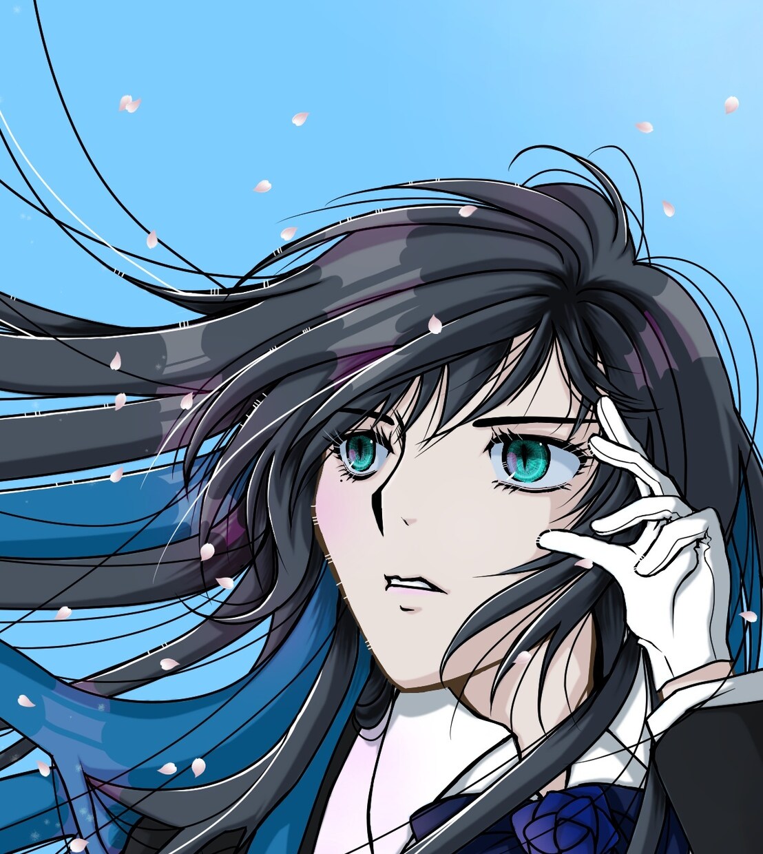 アニメ絵風の似顔絵アイコン！人物＆動物を描きます 人物は特にV系含めバンド系全般、動物、鳥等が得意！※楽器不可 イメージ6