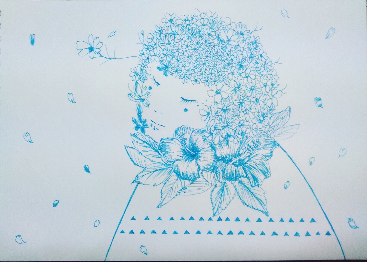 オリジナル手描きイラストを提供します 微笑みや、元気をあなたに(^^) イメージ5