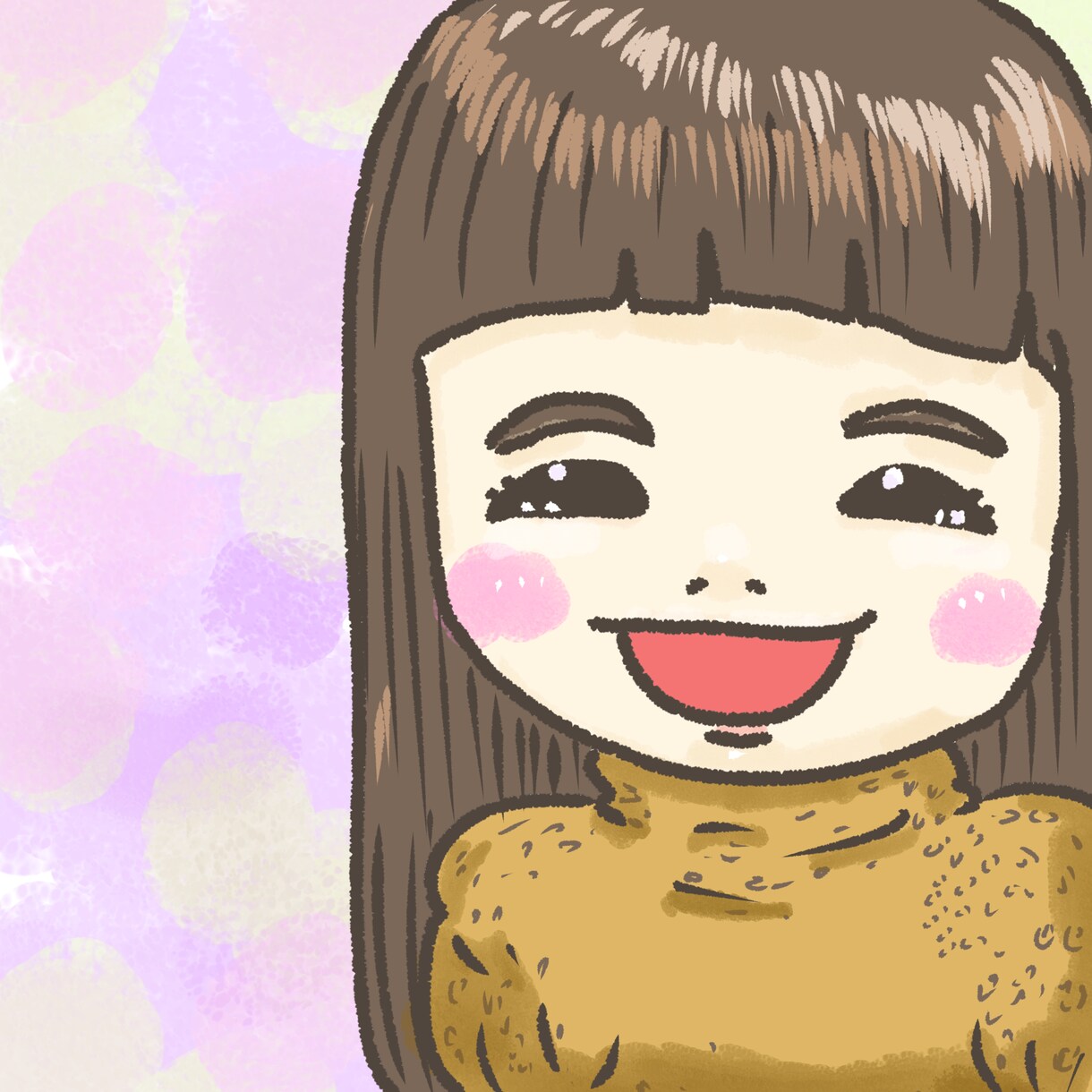 商用利用可　可愛い似顔絵を描きます プレゼントにも大人気！ふんわり可愛い似顔絵です！！ イメージ3
