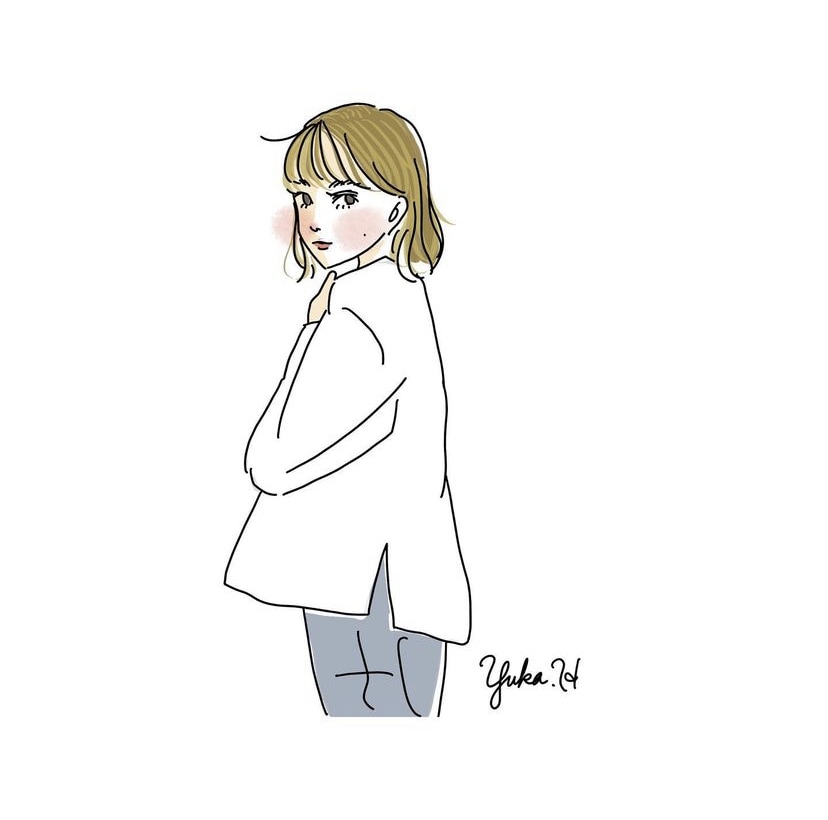 海外雑誌のような女性モデルのイラストを描きます パリジェンヌ感！かっこいい女性のポーズを描きます❤︎ イメージ8