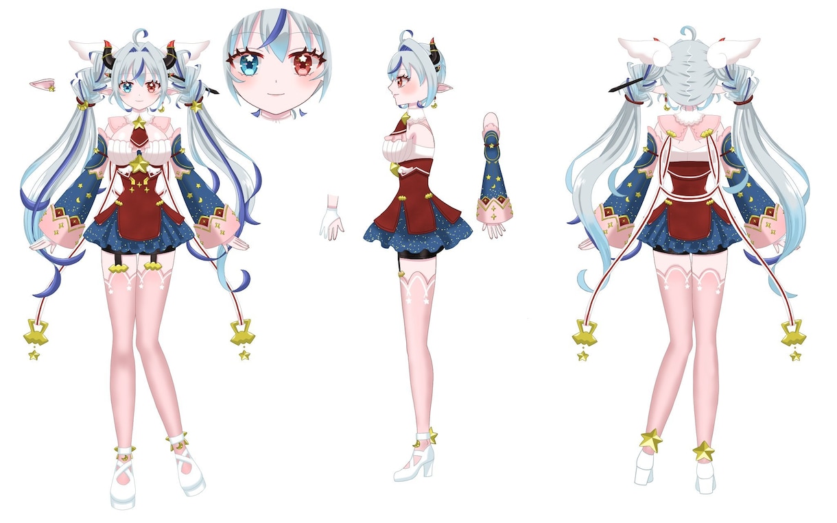 Live2d制作致します 世界に一人のVtuberを作り出します イメージ1