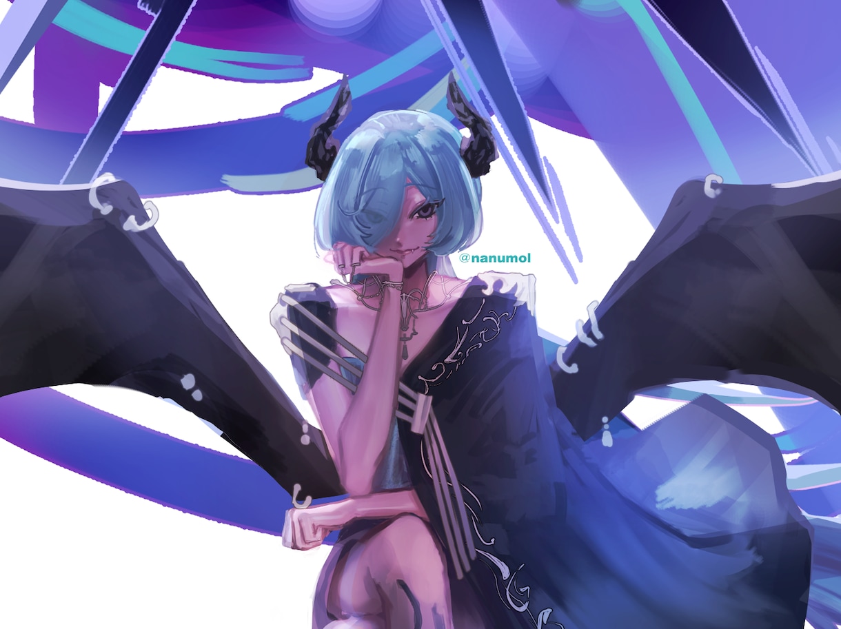 アイコンや立ち絵など、厚塗りでいろいろ描きます オリジナリティーのあるイラストを制作いたします イメージ1
