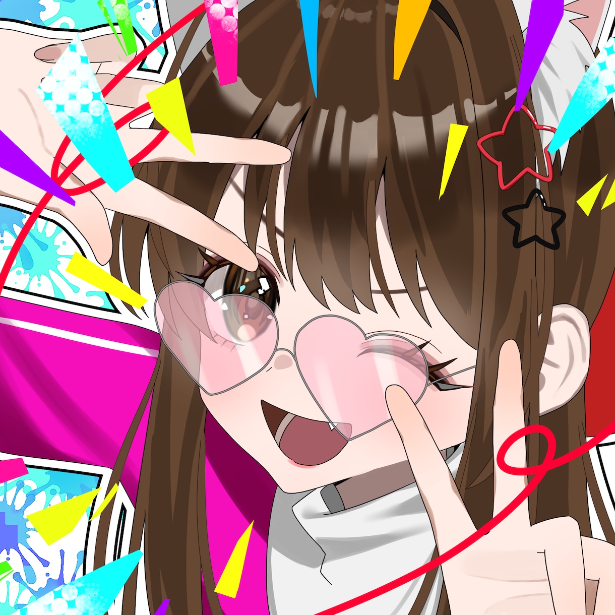 がっつり目を引くアイコン描きます 平均1週間納品!華やか&儚げなイラストが得意です。男女〇 イメージ1