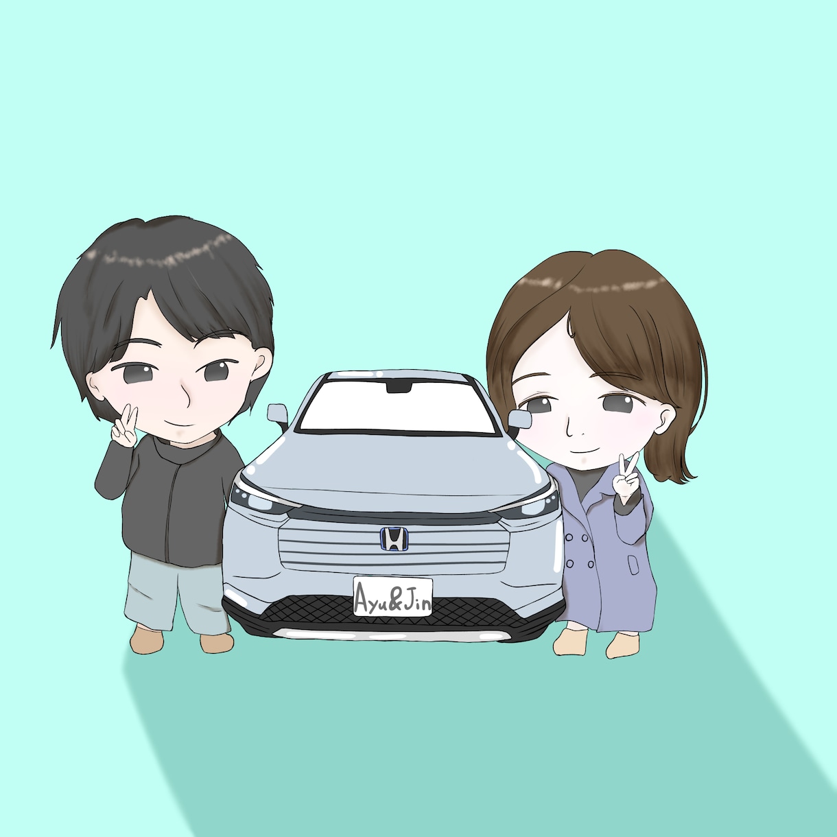 似顔絵、愛車描かせて頂きます あなたの思い出をこのクオリティで最安値でご提供します イメージ2