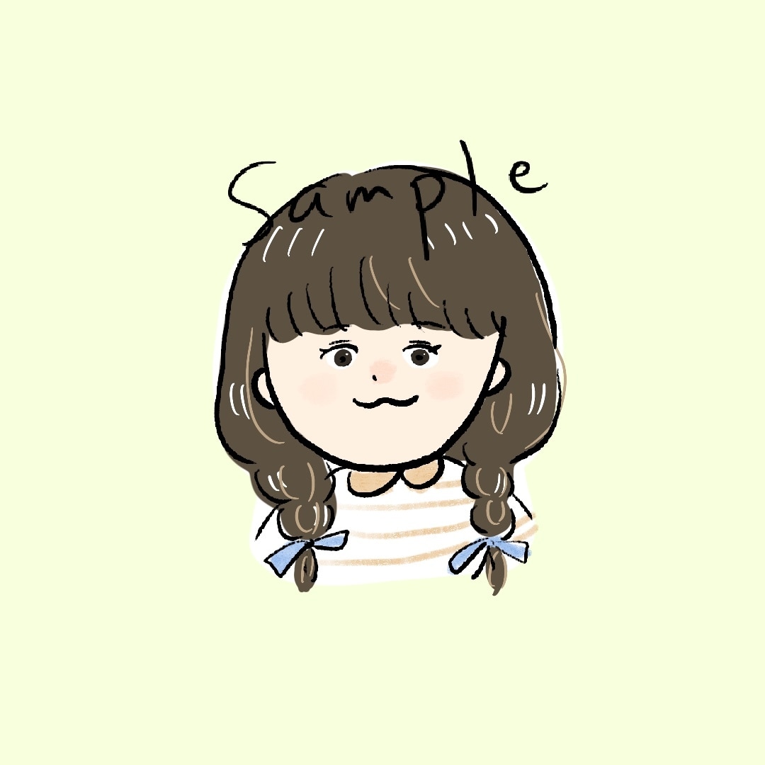 商用◎SNSで使えるシンプル可愛いアイコン描きます あなただけの癒されるアイコンでQOLをあげよう♪ イメージ8