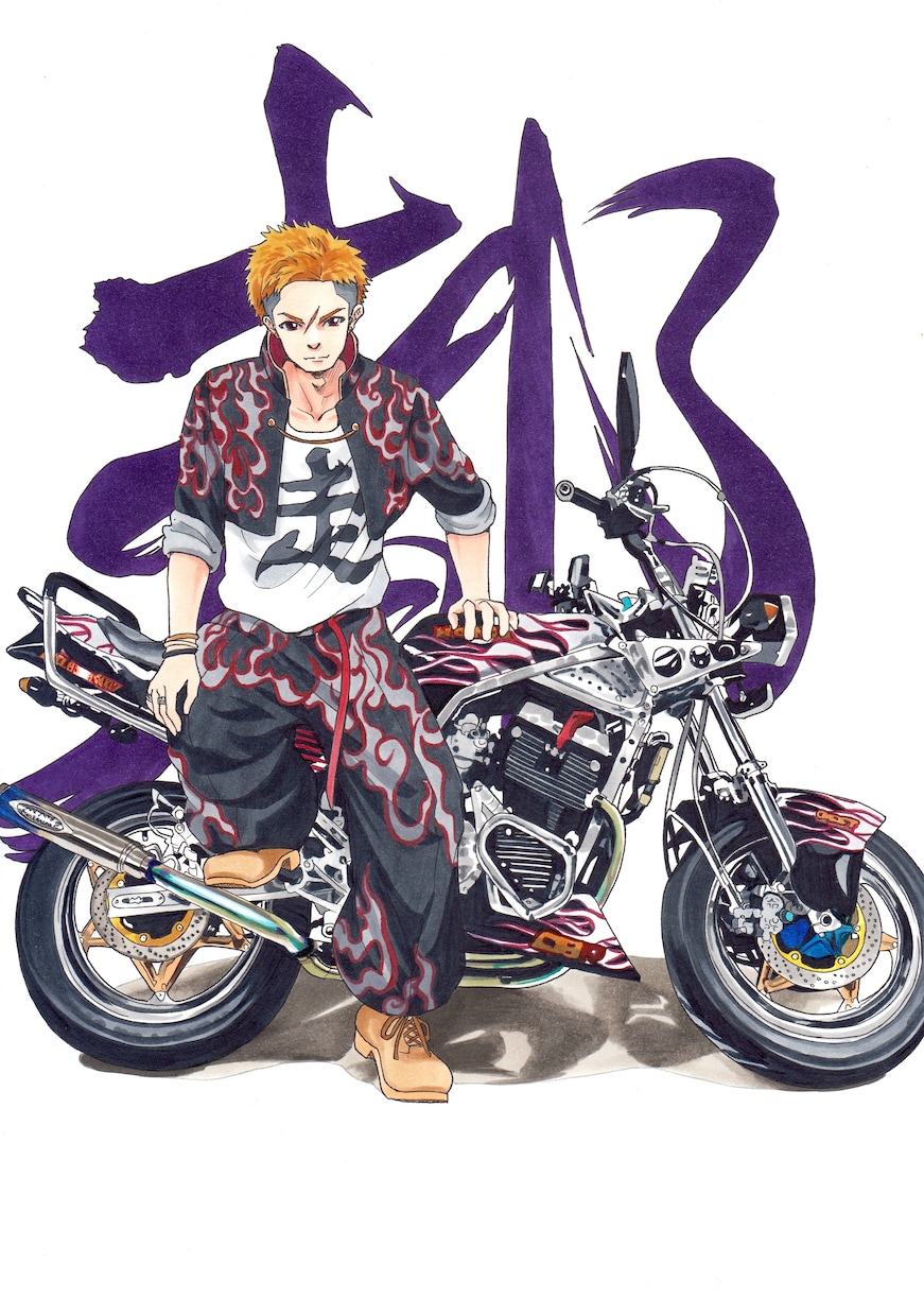 バイクイラスト販売・制作します あなたの愛車、世界でひとつのイラストにしませんか？ イメージ2