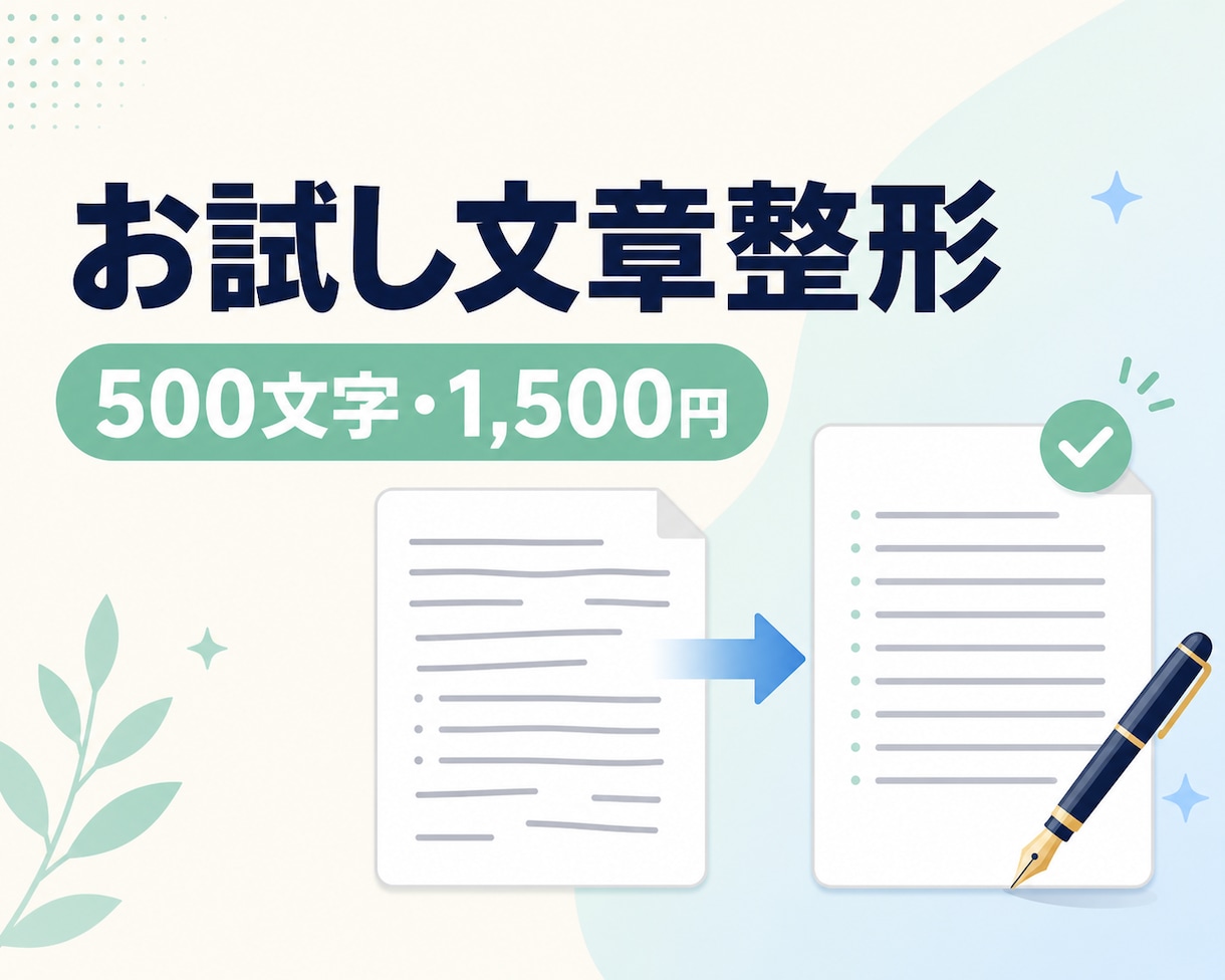 短い案内文・メッセージを自然な日本語に整えます SNS投稿・商品説明にも対応、24時間目安で納品 イメージ1