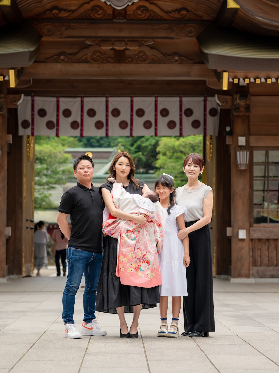 産着・小物レンタル◎お宮参り・七五三の撮影します 産着のレンタル・番傘や扇子レンタルもOK！SNS映え必須！ イメージ4