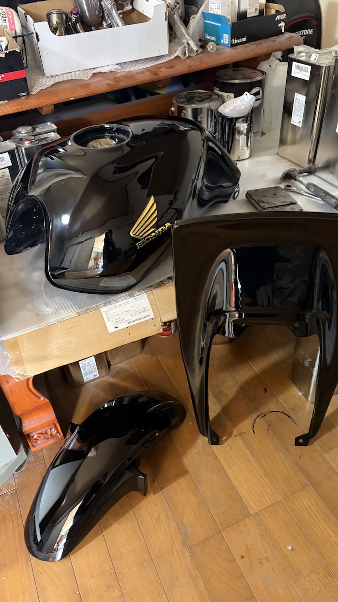 バイクカスタムペイントします 単色塗装はもちろん、様々なカスタムペイントできます イメージ3