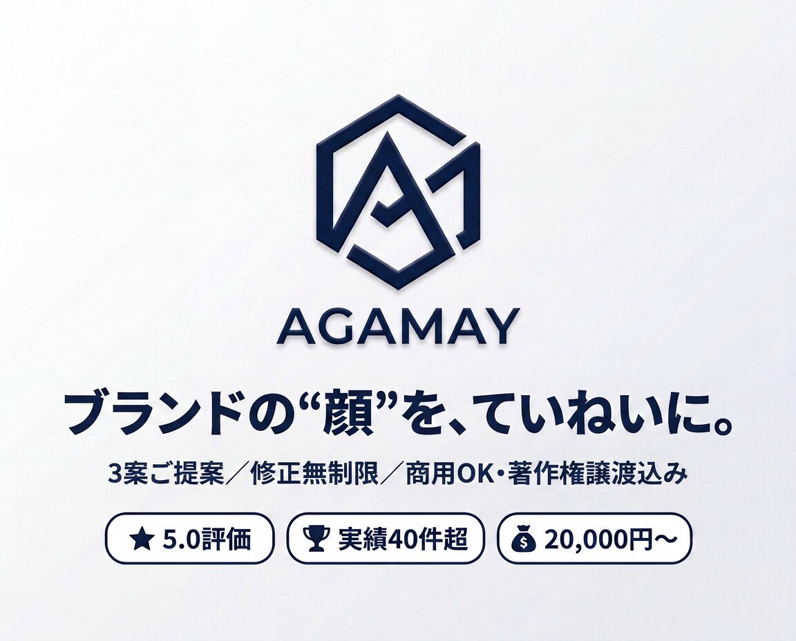 シンプルで洗練されたロゴを制作します 3案ご提案×修正無制限｜商用OK・著作権譲渡込み イメージ1