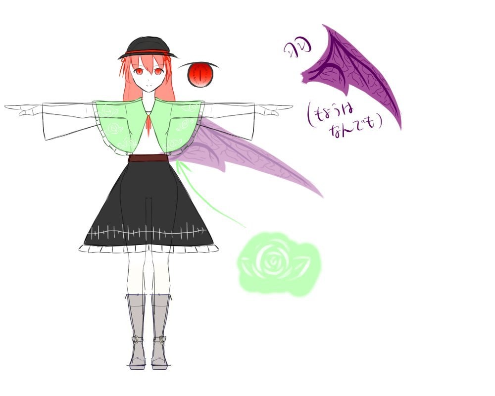 綺麗なキャラクター案描きます ザックリではなく柄や癖、ファンタジーなら武器までお届け！ イメージ3