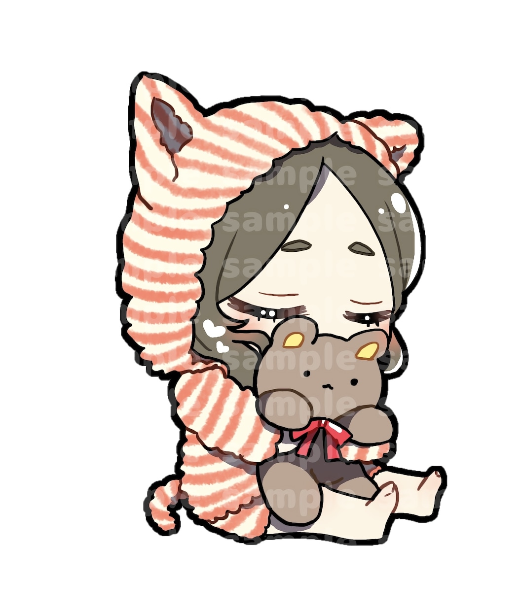 かわいいミニキャラを描きます 最短ご依頼から２４時間で提供可能です！ イメージ2