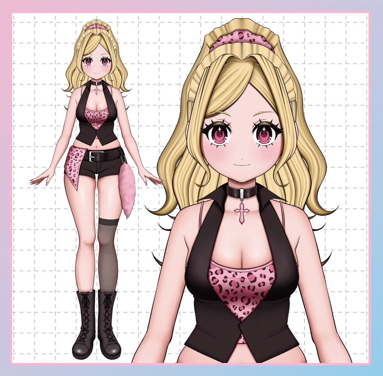 あなただけのvtuberをデザインします 女性vtuber様向けのプラン！商用利用込み！ イメージ2
