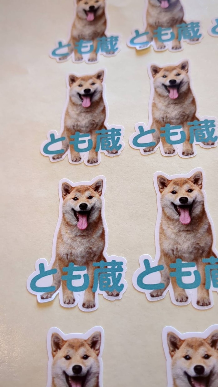 オリジナル・シール作ります 貴方だけのオリジナルのシールを作ります白文字ステッカーOK イメージ4