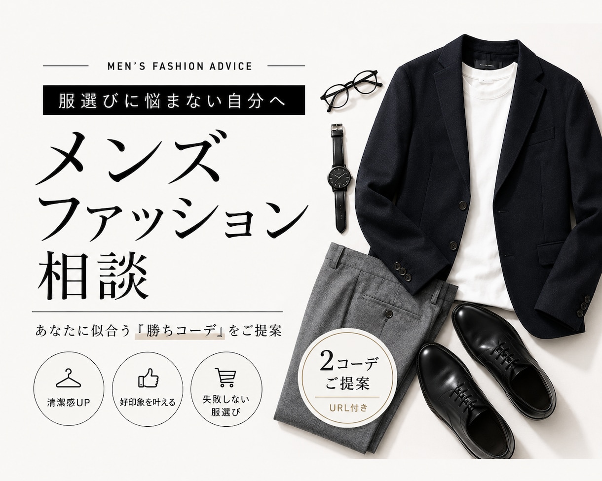 好印象なメンズファッションコーデ提案します ​年50万円服に使う私が伝える周囲に褒められるリアル着こなし イメージ1