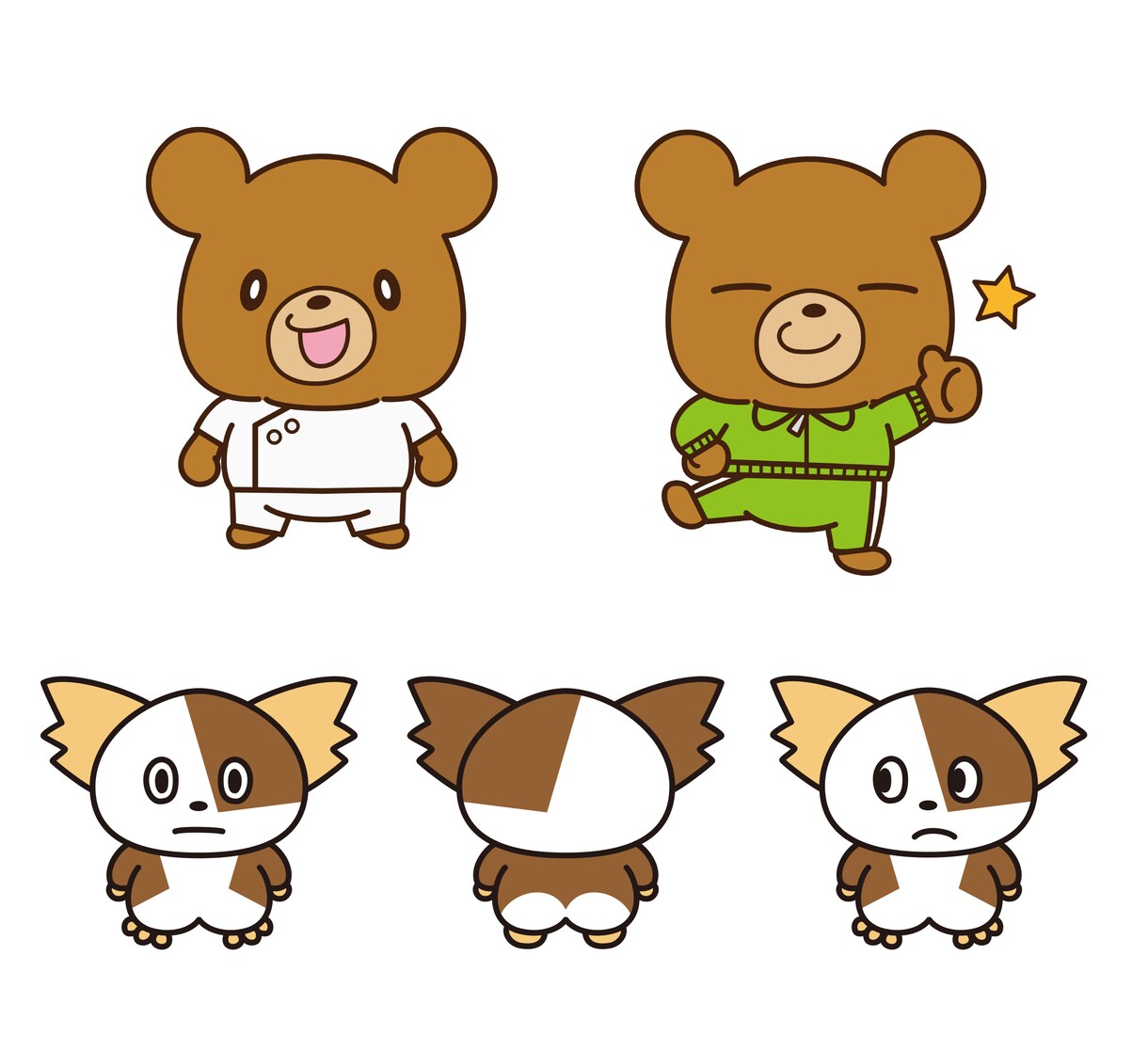 商用OK★Aiデータ納品可★キャライラスト描きます Live2D用パーツも可！キャラクター制作おまかせ下さい。 イメージ3