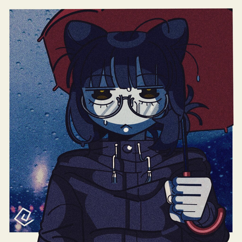 ポップで暗めのイラスト描きます 自分だけのオリジナルイラスト、アイコンが欲しい方へ♪ イメージ2