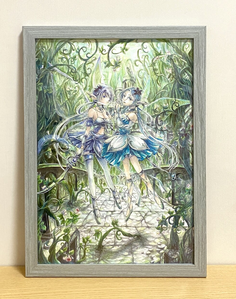 インテリアとして飾れる作品としてお届けします Lys noir コピックのみで描いた原画背景作品 イメージ2
