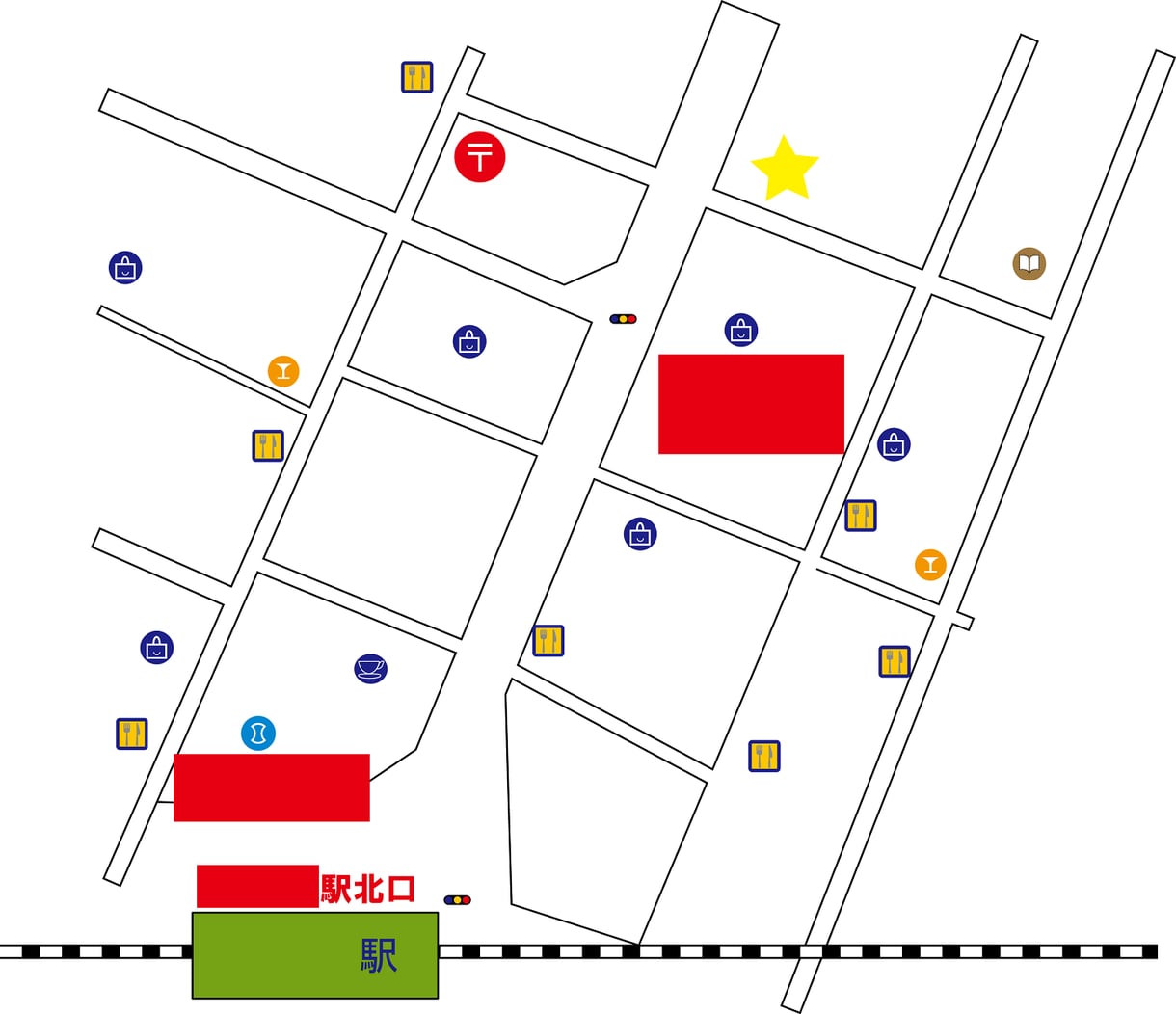 シンプルで見やすい地図お作りします クリエーター事務所で真心こめてじっくり地図作成いたします！ イメージ5
