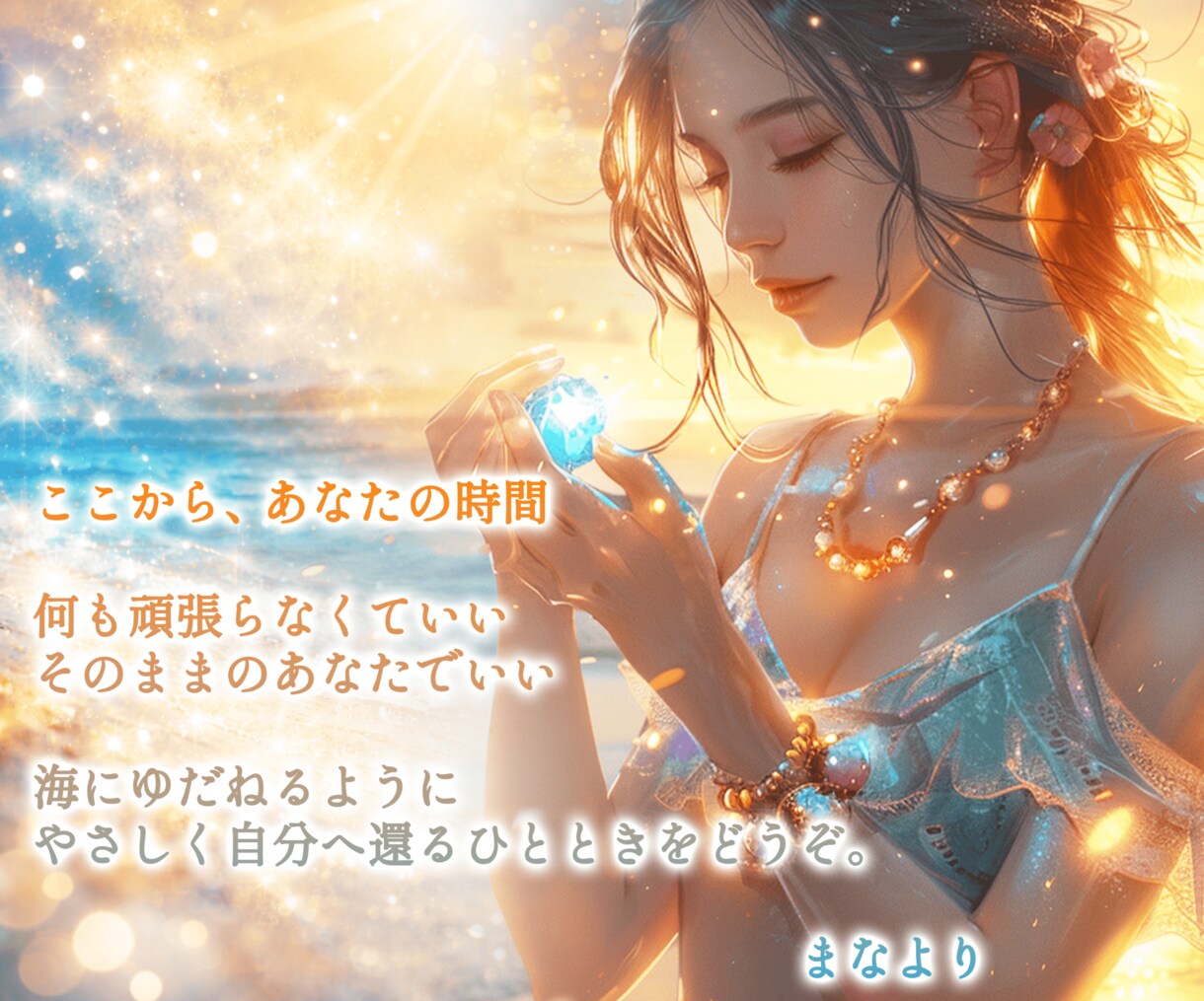 海の浄化×太陽の再生ヒーリング✨海辺の癒し届けます 天然石の波動エネルギーで心と感情をやさしく浄化し整えます イメージ10
