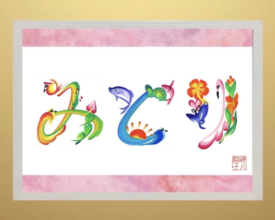 ハワイアンテイストの絵柄でハワイ花文字を作成します 世界にひとつの開運アイテムや贈り物・アイコン・ロゴとして イメージ5