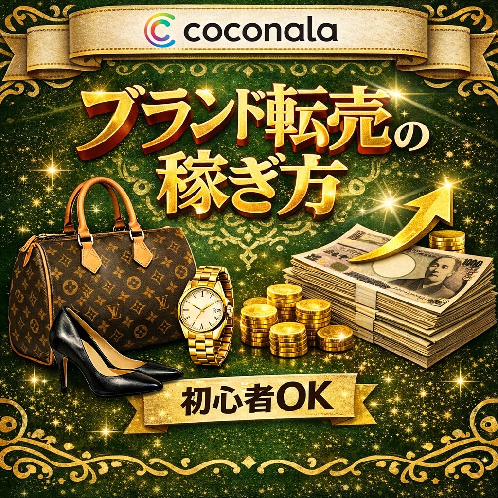 初心者専用です！ブランド転売｜利益商品を教えます ブランド転売に興味はあるが何を仕入れればいいかわからない方 イメージ1