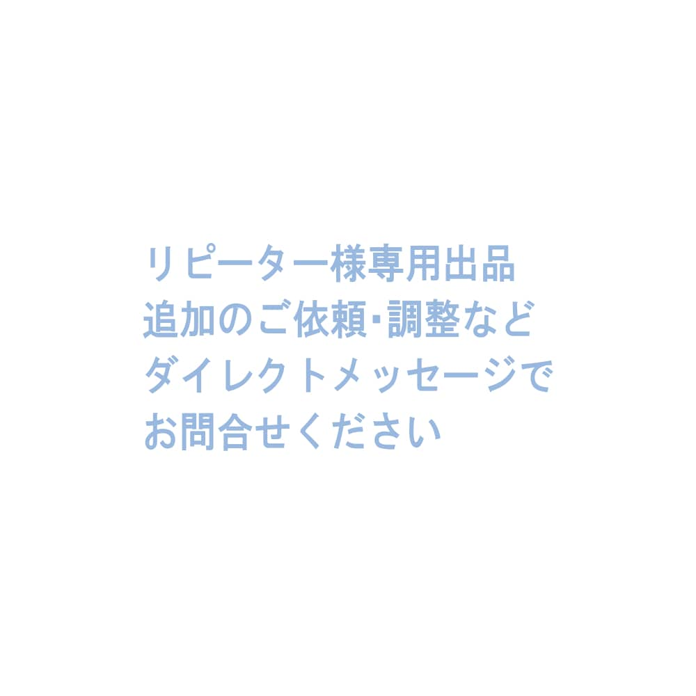 リピーター様専用出品になります ダイレクトメッセージでご相談ください