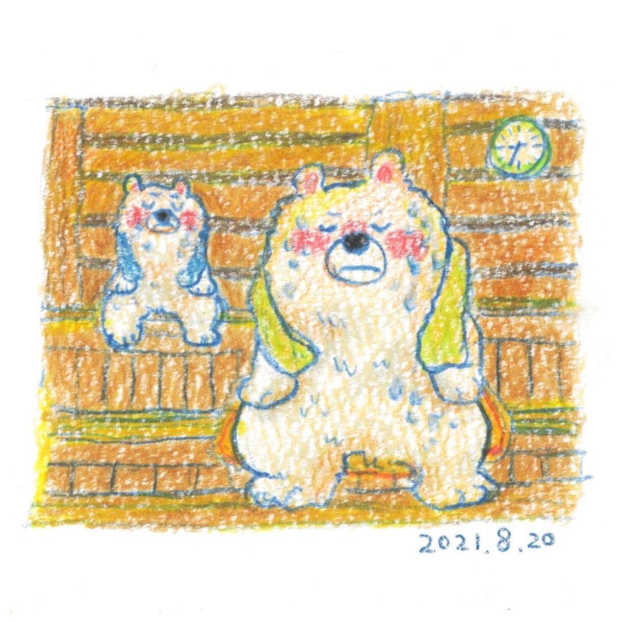 大切なペット/動物をほっこりゆるいイラストにします アイコン・プレゼント・挿絵などに！ イメージ8