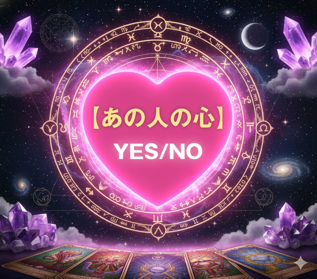 あの人の❤心【私に】向いている？占います YES/NO　あの人の心は？　アドバイスまで！ イメージ2