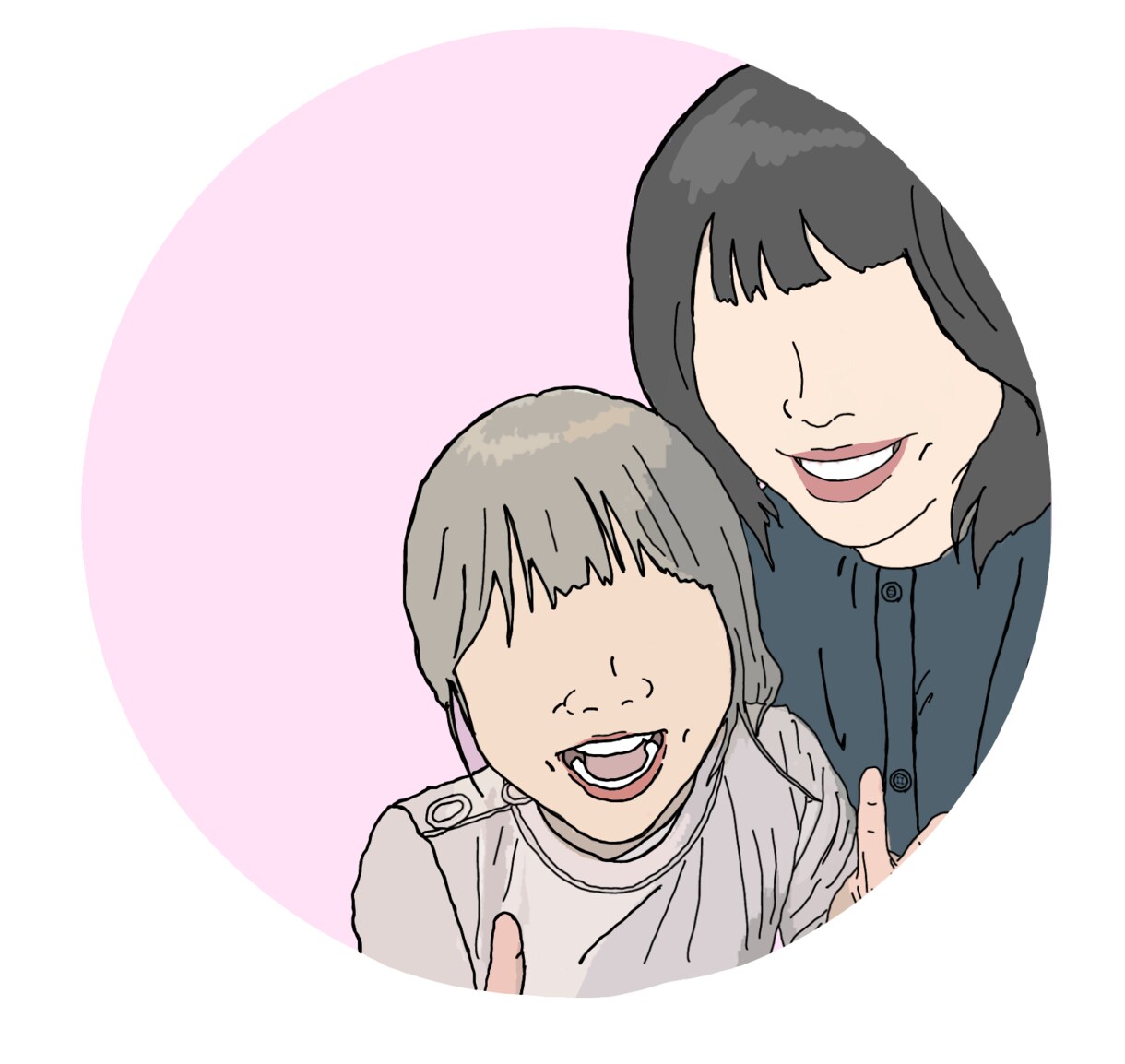 お洒落な似顔絵アイコンを作成します 顔出ししづらいけど個性を出したいメッセージアプリやSNS等に イメージ4