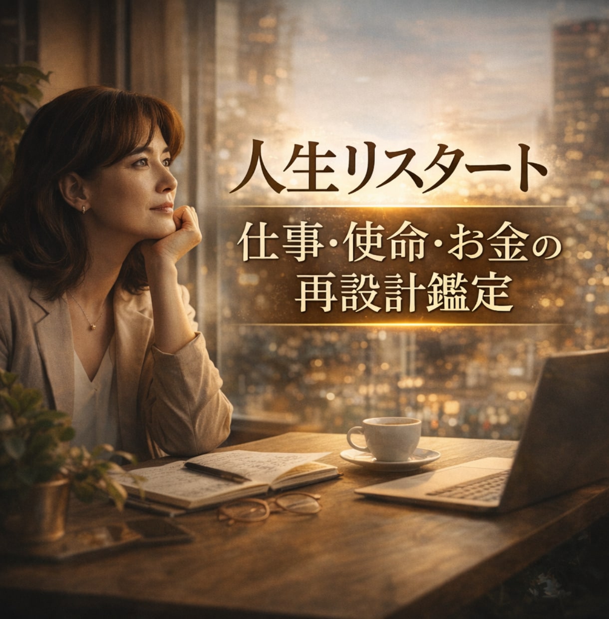 人生リスタート、仕事・使命・お金の再設計鑑定します 人生を再構築して、第二の人生を歩みたい人へ イメージ1