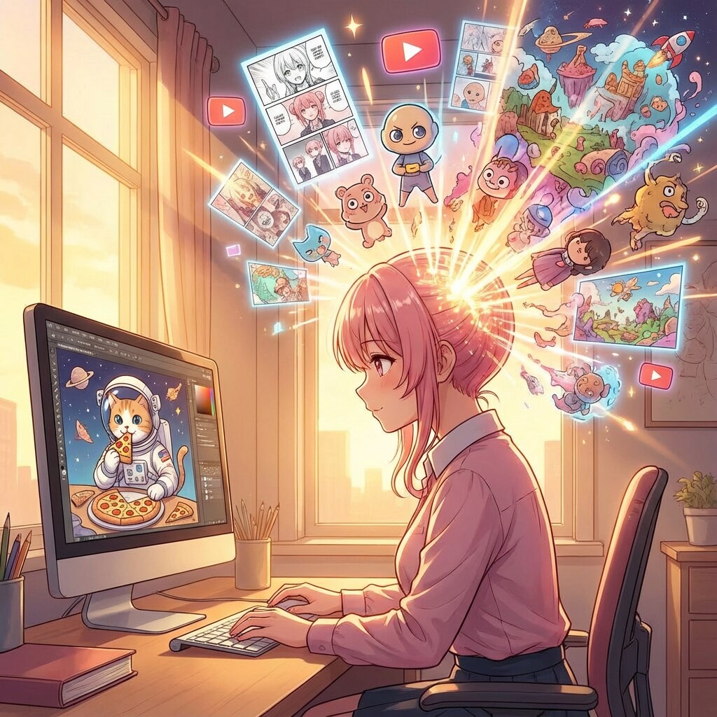 クリック率重視！思わず再生「漫画サムネ」作ります ​「良い動画なのに再生されない…」その原因はサムネかも？ イメージ3