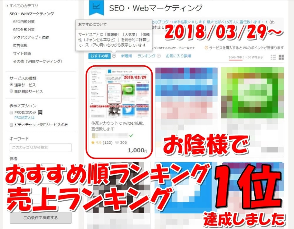 安心！Twitterと記事広告で拡散・宣伝します 3か月連続1位獲得/拡散/宣伝/集客/ライティング イメージ1