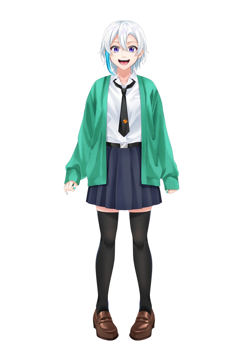 魅力的なキャラクターデザインを致します Vtuber用立ち絵やグッズイラストなど幅広く対応致します！ イメージ4