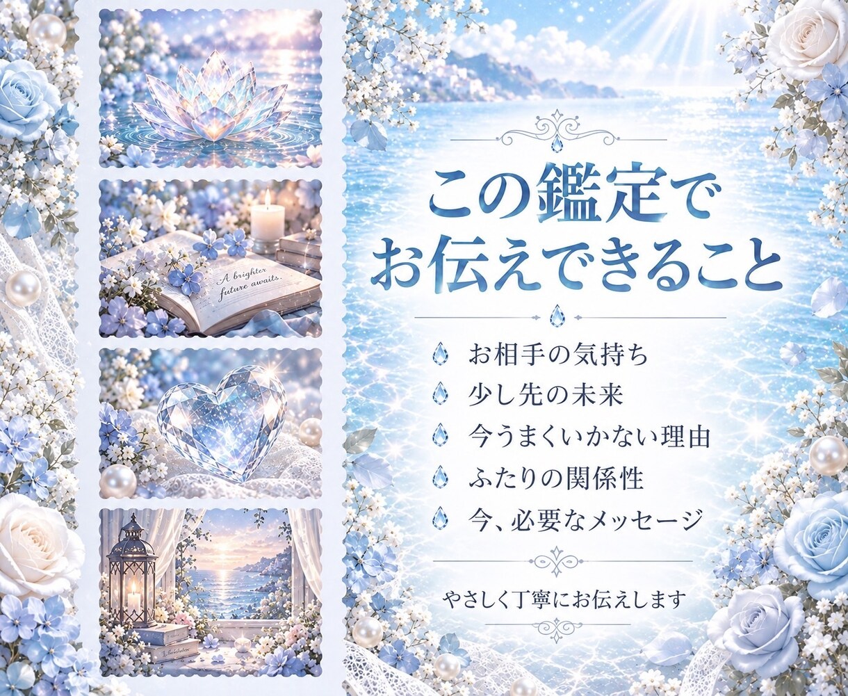 1000文字以上で丁寧に恋愛霊視鑑定します お相手の気持ち・二人の未来を深く読み解きます イメージ3