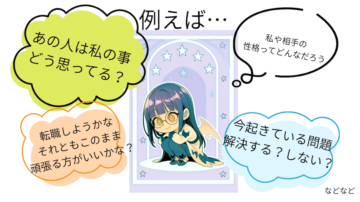 気になるあの人の気持ち占います タロットカードであの人の気持ち読み取ります イメージ2