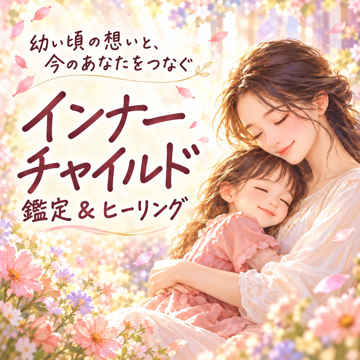 インナーチャイルド｜幼い頃の心の傷ヒーリングします 幼い頃の心の声に耳を傾け、自分をやさしく見つめる時間を♡ イメージ1