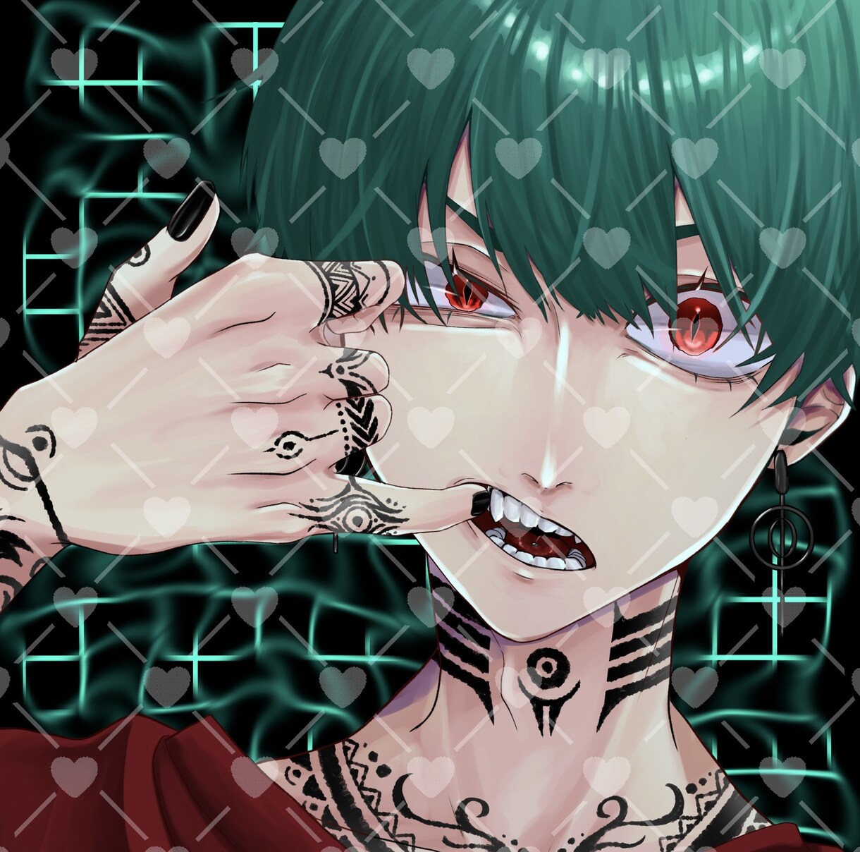SNS用のアイコンイラスト作成します SNS等で使えるアイコンイラスト(顔メイン)を作成します。 イメージ5