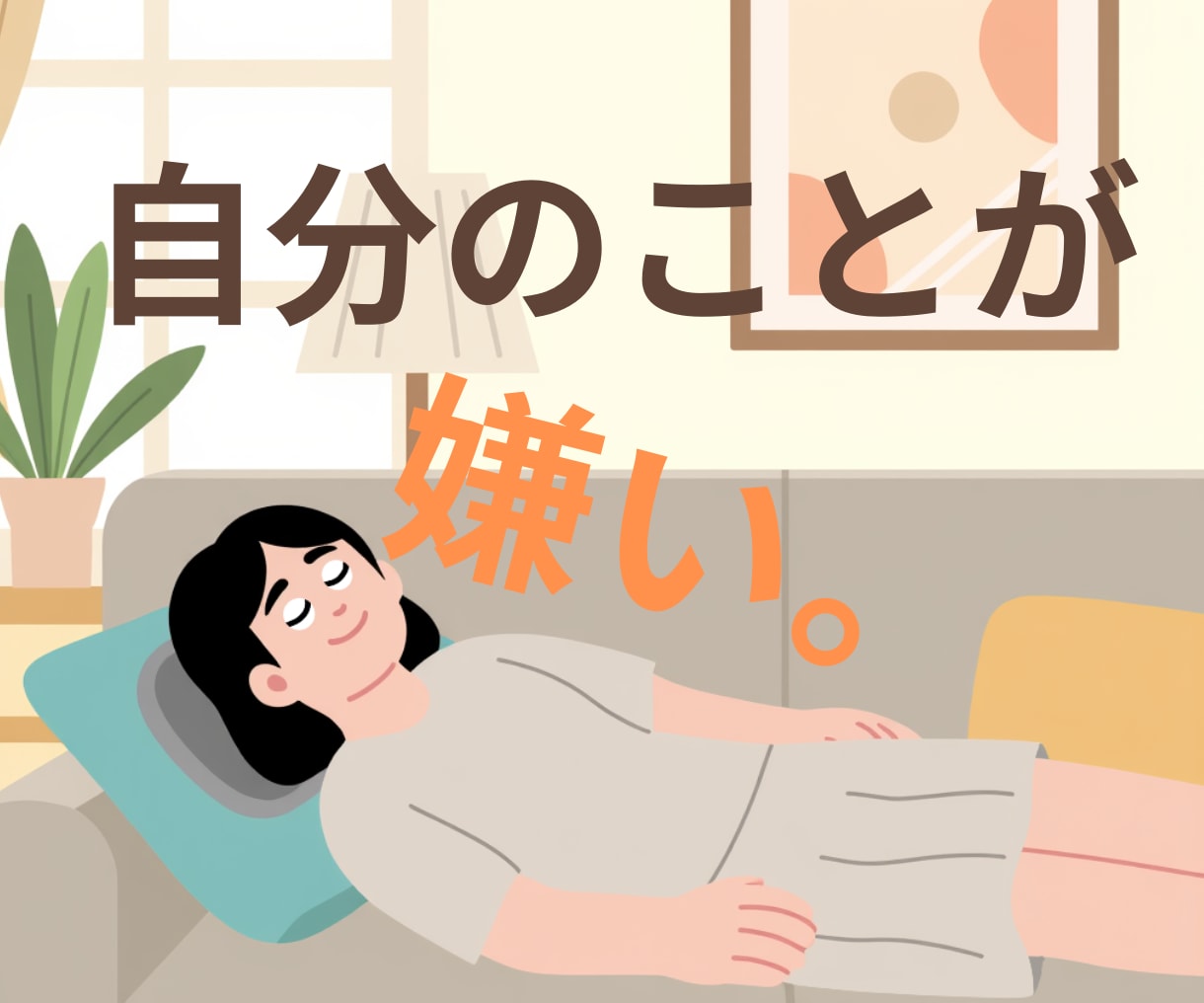 自分のことが嫌い…その気持ちをまるごと聞きます 自分を好きになれない…そもそも好きになる必要ある？ イメージ1