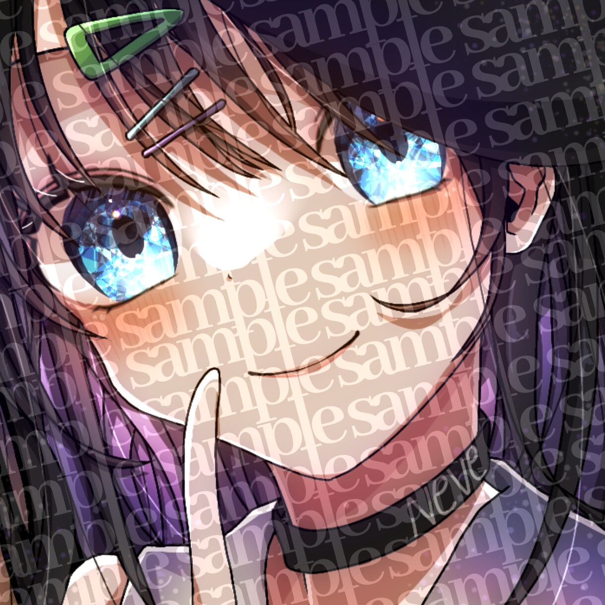最短3日格安でSNSのアイコンイラスト制作致します 「誰もが目を奪われていく」キラキラアイコンイラストを描きます イメージ6