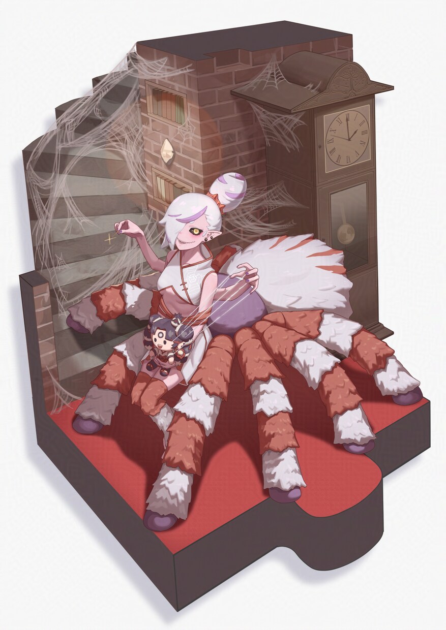 立ち絵(Vtuber/TRPG等)を制作いたします 商用利用も可能な全身立ち絵！差分、パーツ分けも対応可！ イメージ5