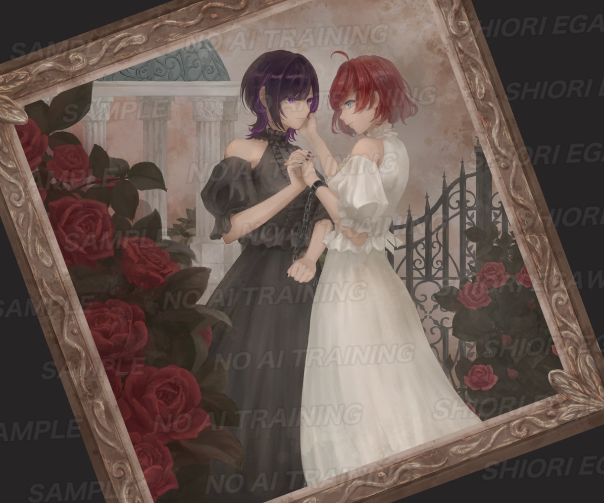 ボカロ・歌ってみたのMV用一枚絵イラスト制作します 光と空気感を大切にした高解像度厚塗りの一枚絵◆通常１０日納品 イメージ9