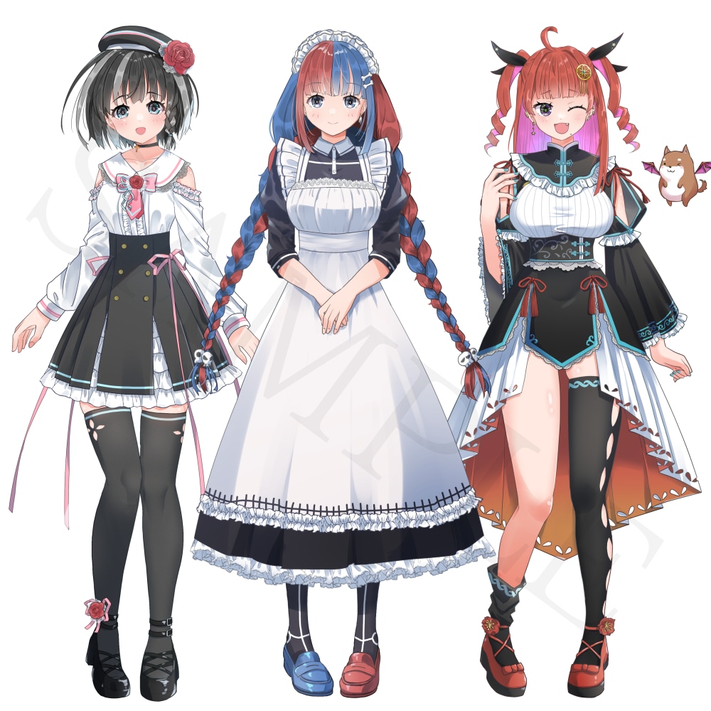 商用OK　可愛い立ち絵描きます TRPG、IRIAM、動画に使えるイラストを制作します イメージ3