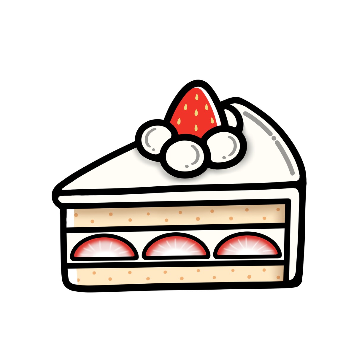 POPな食べ物のイラスト描きます 飲食店のチラシ・メニュー・POPなどに！目を引くイラスト！ イメージ3
