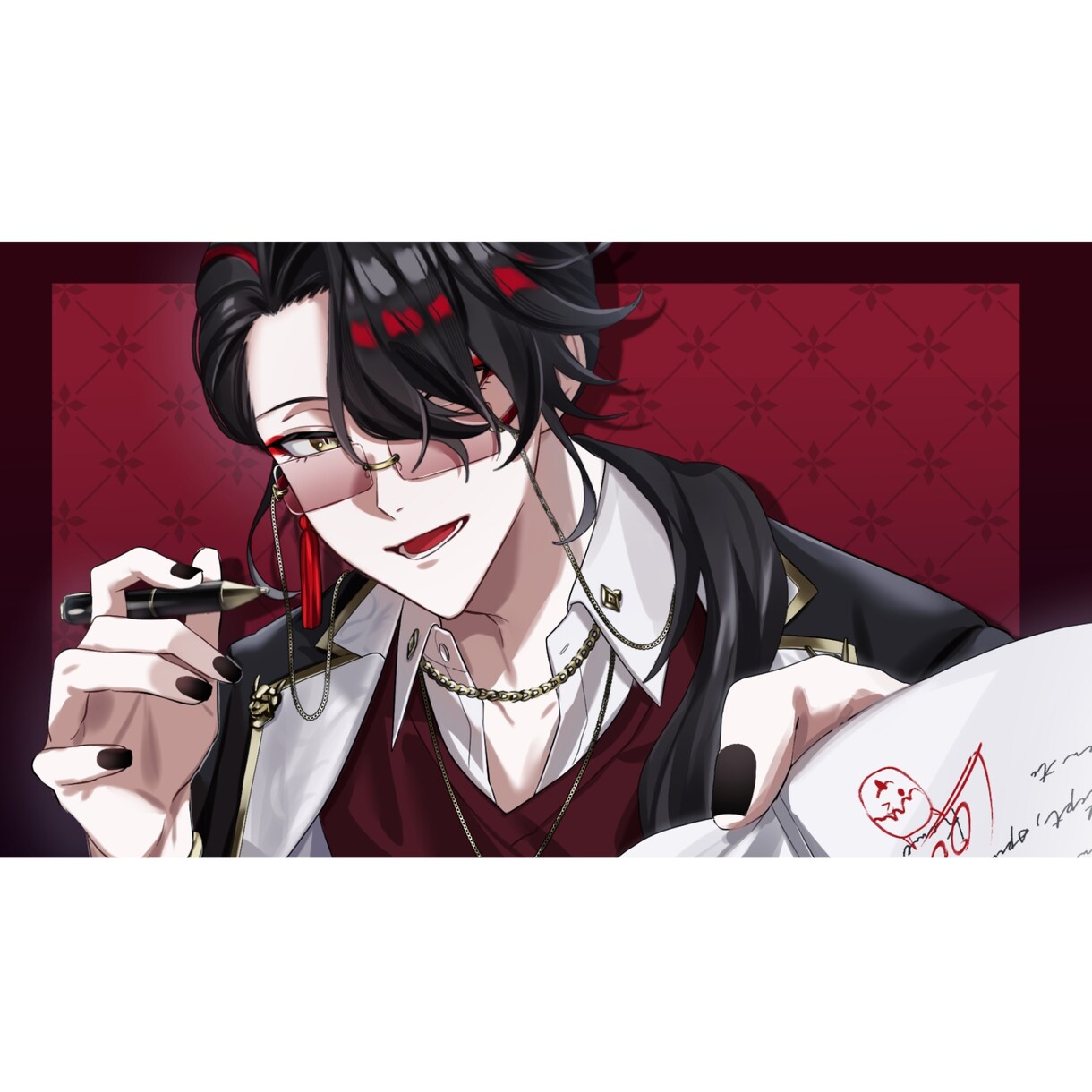 商用利用OK！かっこいい男性のイラストを制作します 二次創作や立ち絵などもぜひお任せ下さい！ イメージ7