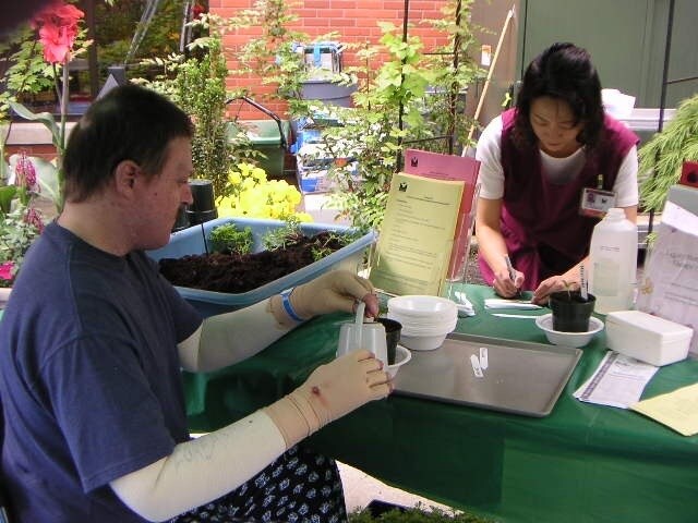 オンラインで園芸療法士に！認定園芸療法士が教えます 植物で人を癒す園芸療法を1回90分、5回で！修了証発行します イメージ1