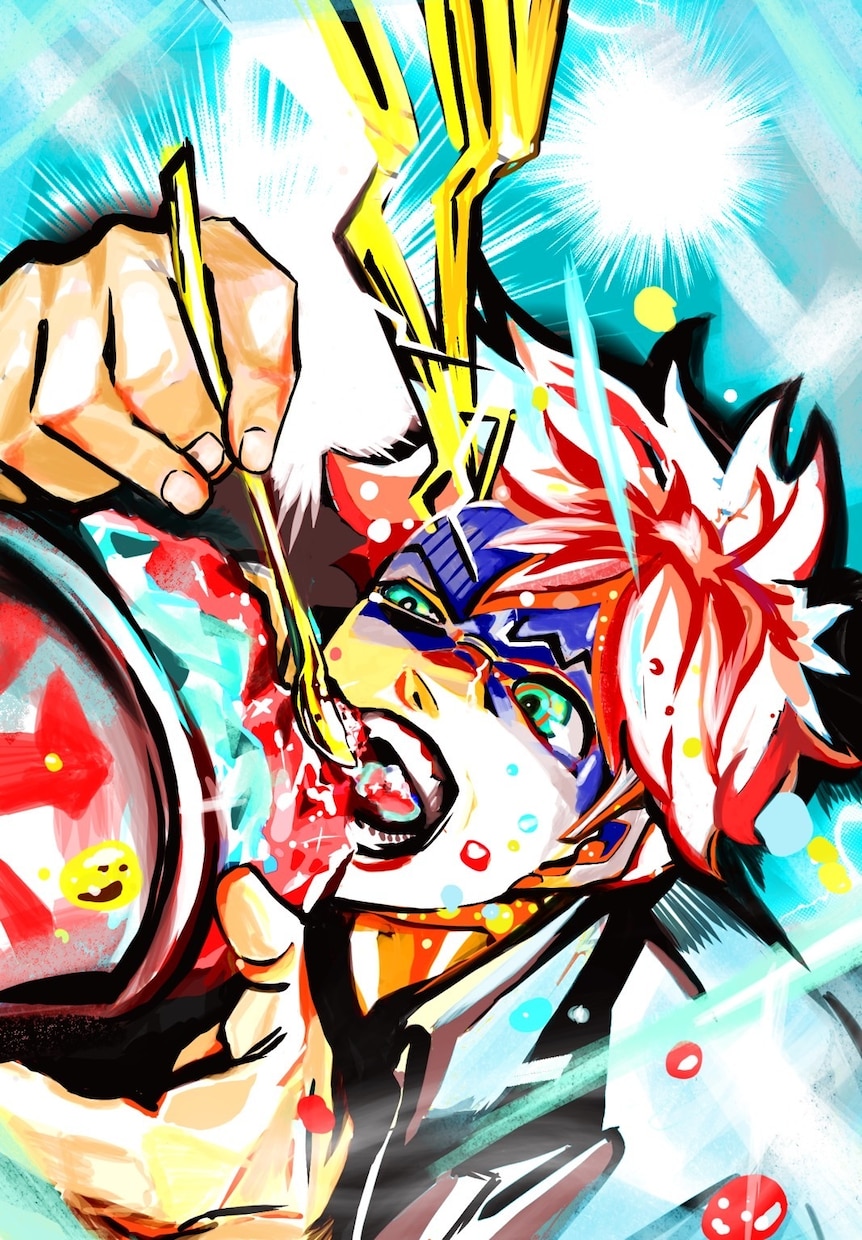 SNSやMV鮮やかで目を引くイラストを描きます 鮮やかで華やかなイラスト制作初めての方も大歓迎！ イメージ2